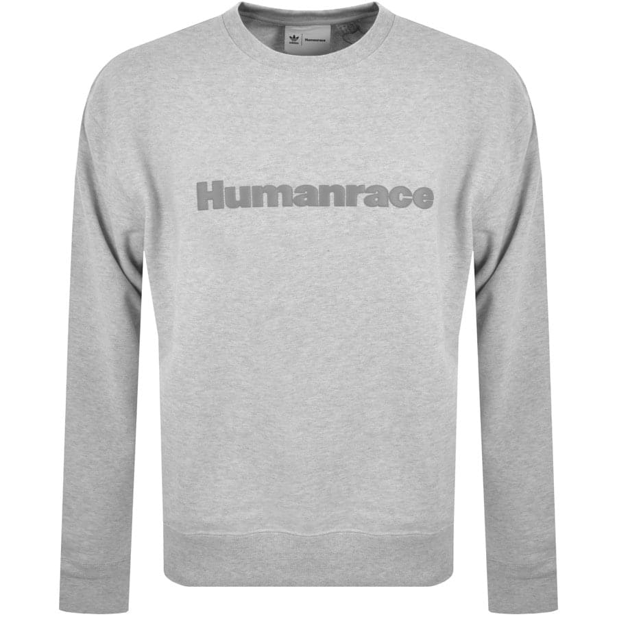 adidas X Pharrell Williams Sweatshirt Grey | Mainline Menswear United States